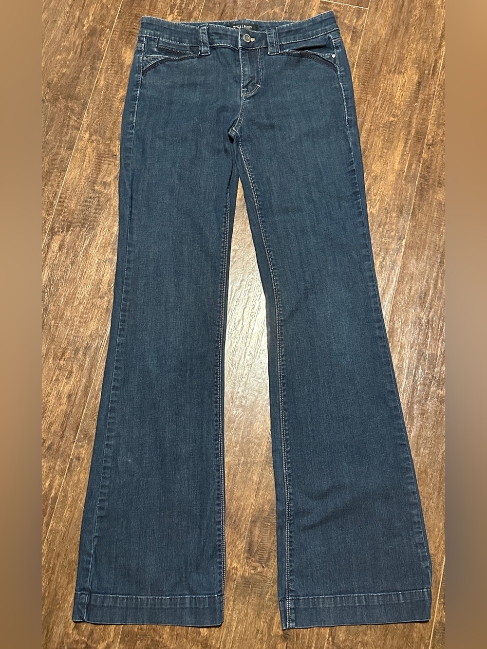 White House Black Market Trouser Denim Jeans Flare Women’s 0/25